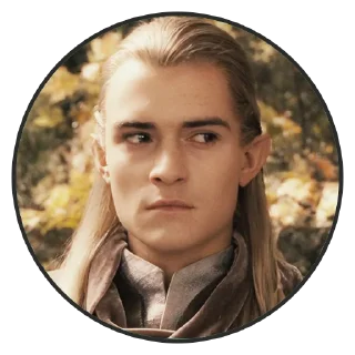 😐-LOTR - Lord Of The Rings Pack, Telegram Sticker