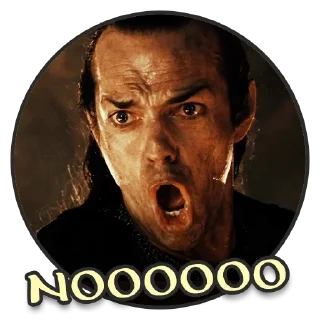 😡-LOTR - Lord Of The Rings Pack, Telegram Sticker