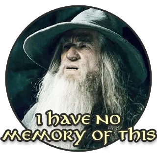 🤔-LOTR - Lord Of The Rings Pack, Telegram Sticker