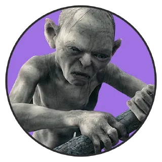 😡-LOTR - Lord Of The Rings Pack, Telegram Sticker