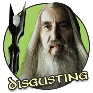 😣-LOTR - Lord Of The Rings Pack, Telegram Sticker