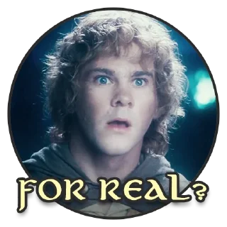 😮-LOTR - Lord Of The Rings Pack, Telegram Sticker