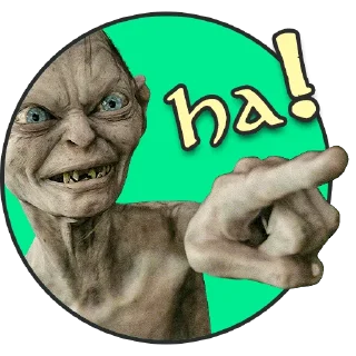 🤨-LOTR - Lord Of The Rings Pack, Telegram Sticker