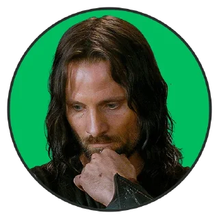 🤔-LOTR - Lord Of The Rings Pack, Telegram Sticker