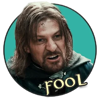 😤-LOTR - Lord Of The Rings Pack, Telegram Sticker