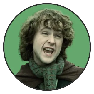 🙄-LOTR - Lord Of The Rings Pack, Telegram Sticker