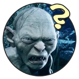 🤔-LOTR - Lord Of The Rings Pack, Telegram Sticker