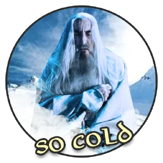 🥶-LOTR - Lord Of The Rings Pack, Telegram Sticker