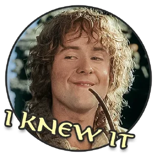 😬-LOTR - Lord Of The Rings Pack, Telegram Sticker