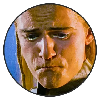 😢-LOTR - Lord Of The Rings Pack, Telegram Sticker