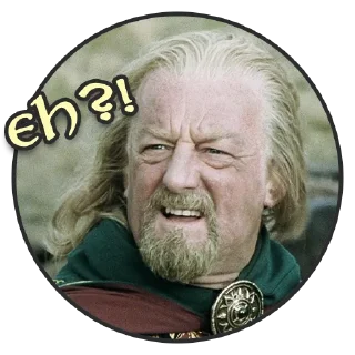 🤨-LOTR - Lord Of The Rings Pack, Telegram Sticker