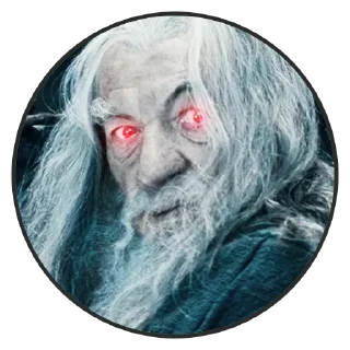 😡-LOTR - Lord Of The Rings Pack, Telegram Sticker