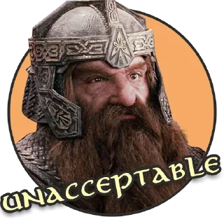 🤫-LOTR - Lord Of The Rings Pack, Telegram Sticker