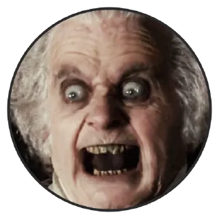 😡-LOTR - Lord Of The Rings Pack, Telegram Sticker