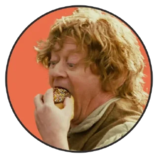 🥯-LOTR - Lord Of The Rings Pack, Telegram Sticker