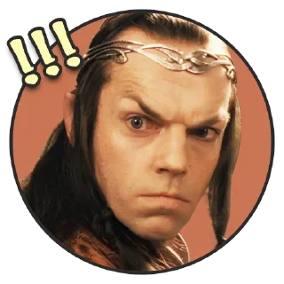 😮-LOTR - Lord Of The Rings Pack, Telegram Sticker