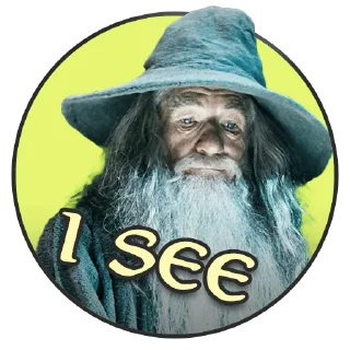 🤔-LOTR - Lord Of The Rings Pack, Telegram Sticker