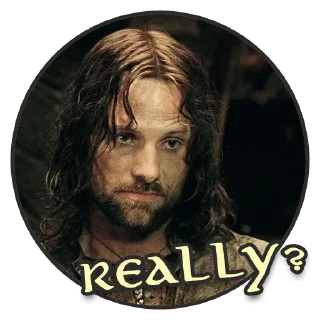 🙄-LOTR - Lord Of The Rings Pack, Telegram Sticker