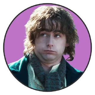 🍔-LOTR - Lord Of The Rings Pack, Telegram Sticker