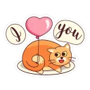 ❤-Love Stickers, Telegram Sticker