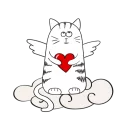 😇-Love Stickers, Telegram Sticker