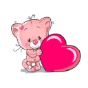 ❤-Love Stickers, Telegram Sticker