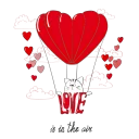 ❤-Love Stickers, Telegram Sticker