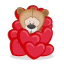 ❤-Love Stickers, Telegram Sticker
