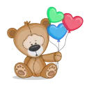 🤗-Love Stickers, Telegram Sticker