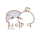 🤗-Lovely Tuji- @cocopry, Telegram Sticker