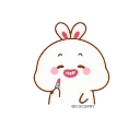 💋-Lovely Tuji- @cocopry, Telegram Sticker