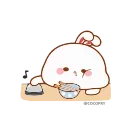 😒-Lovely Tuji- @cocopry, Telegram Sticker