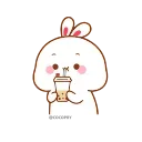 🥤-Lovely Tuji- @cocopry, Telegram Sticker