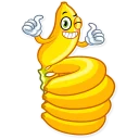 👍-Lovely Banana, Telegram Sticker