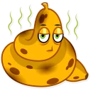 💩-Lovely Banana, Telegram Sticker