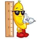 😎-Lovely Banana, Telegram Sticker