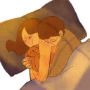 😴-  | @deutschd, Telegram Sticker