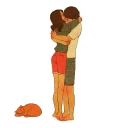 ❤️-  | @deutschd, Telegram Sticker