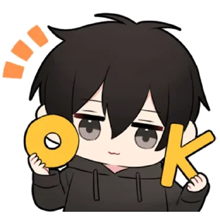 ❤️-Low Tension Couple [@TodorokiShouto], Telegram Sticker