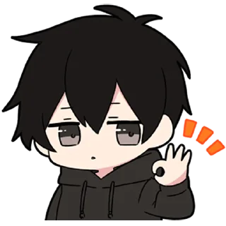 ❤️-Low Tension Couple [@TodorokiShouto], Telegram Sticker