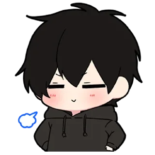 ❤️-Low Tension Couple [@TodorokiShouto], Telegram Sticker