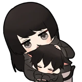 ❤️-Low Tension Couple [@TodorokiShouto], Telegram Sticker