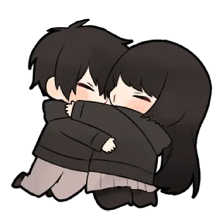 ❤️-Low Tension Couple [@TodorokiShouto], Telegram Sticker