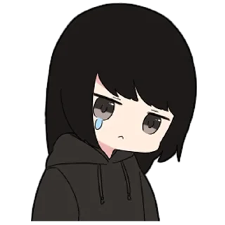 🖤-Low Tension Couple [@TodorokiShouto], Telegram Sticker