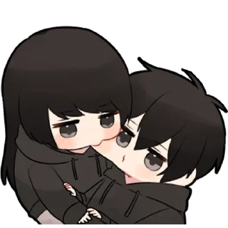 ❤️-Low Tension Couple [@TodorokiShouto], Telegram Sticker