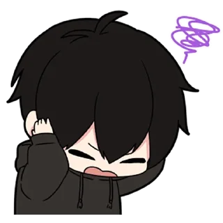 ❤️-Low Tension Couple [@TodorokiShouto], Telegram Sticker