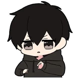 ❤️-Low Tension Couple [@TodorokiShouto], Telegram Sticker