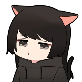 🖤-Low Tension Couple [@TodorokiShouto], Telegram Sticker