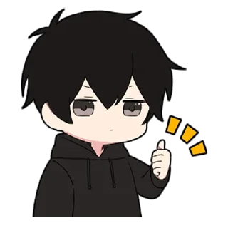 ❤️-Low Tension Couple [@TodorokiShouto], Telegram Sticker