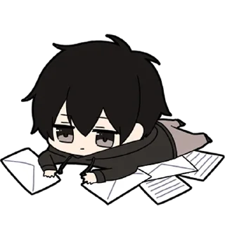❤️-Low Tension Couple [@TodorokiShouto], Telegram Sticker
